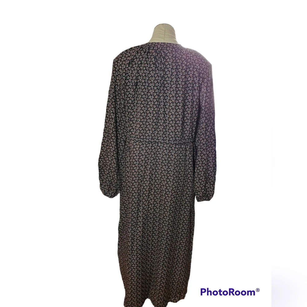 Boden Tie Waist Detail Midi Dress Size 6 - Picture 5 of 10